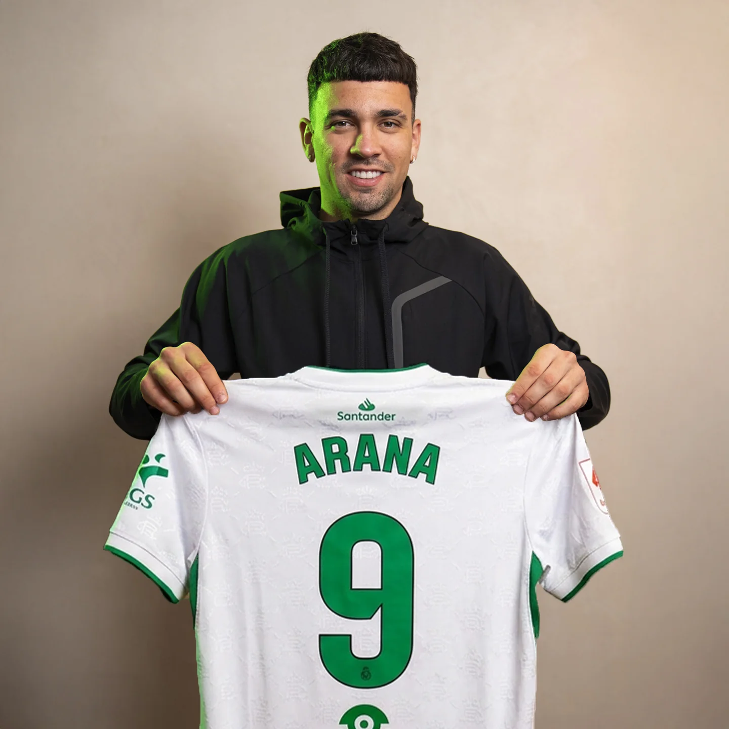 ¡CAMISETA ARANA FIRMADA!