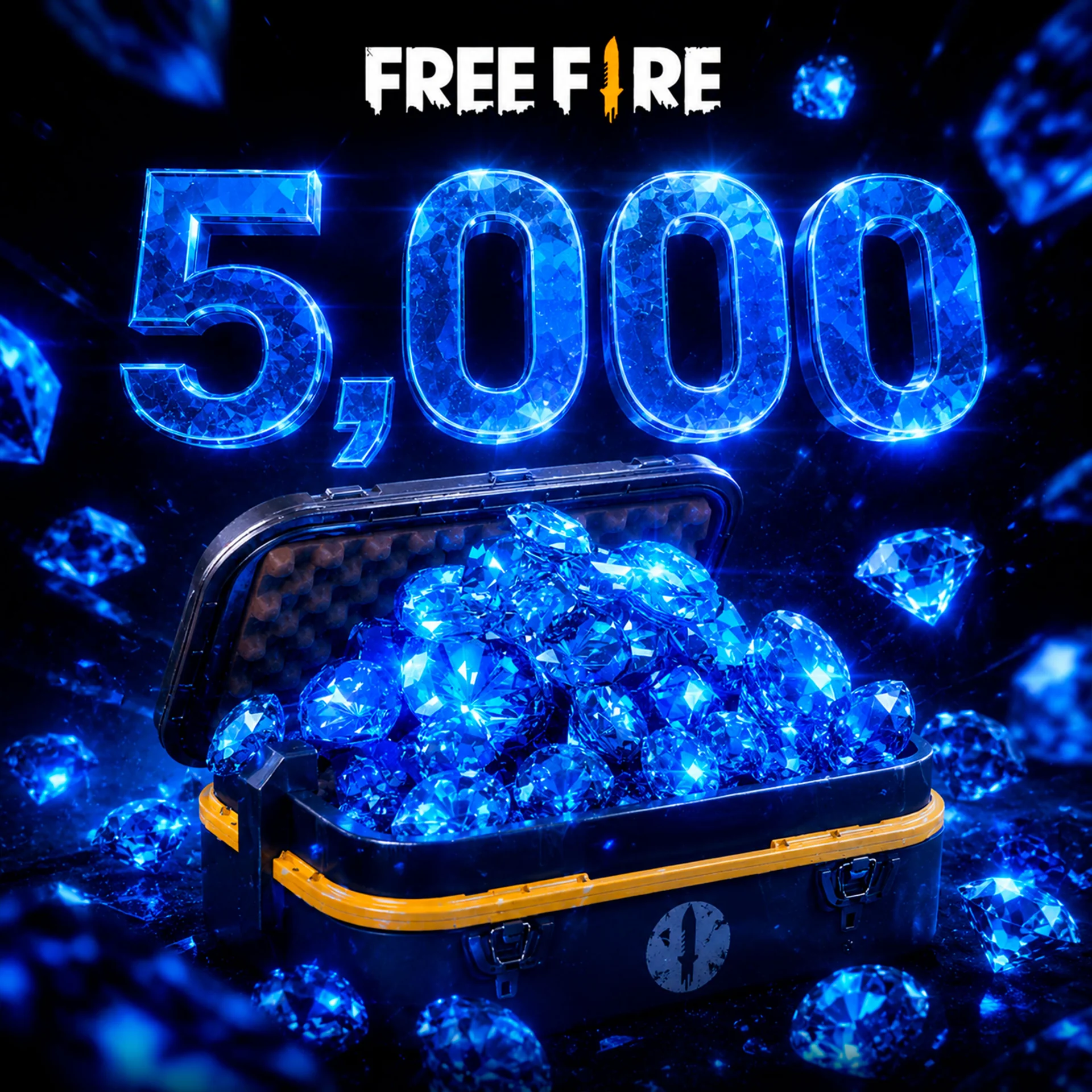 5.000 DIAMANTES FREE FIRE + SALUDO DE ANGI