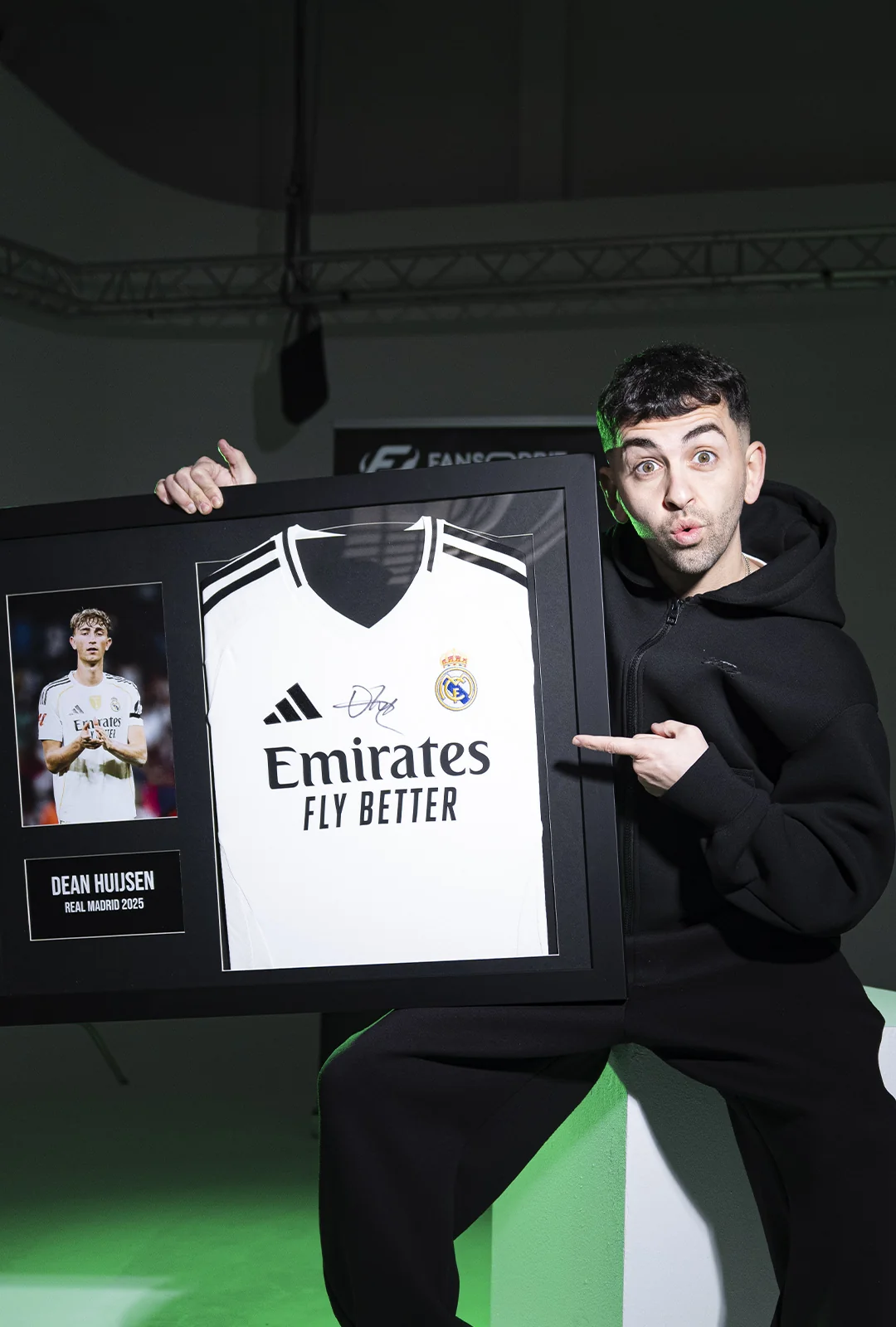 ¡CAMISETA DEAN HUIJSEN FIRMADA!