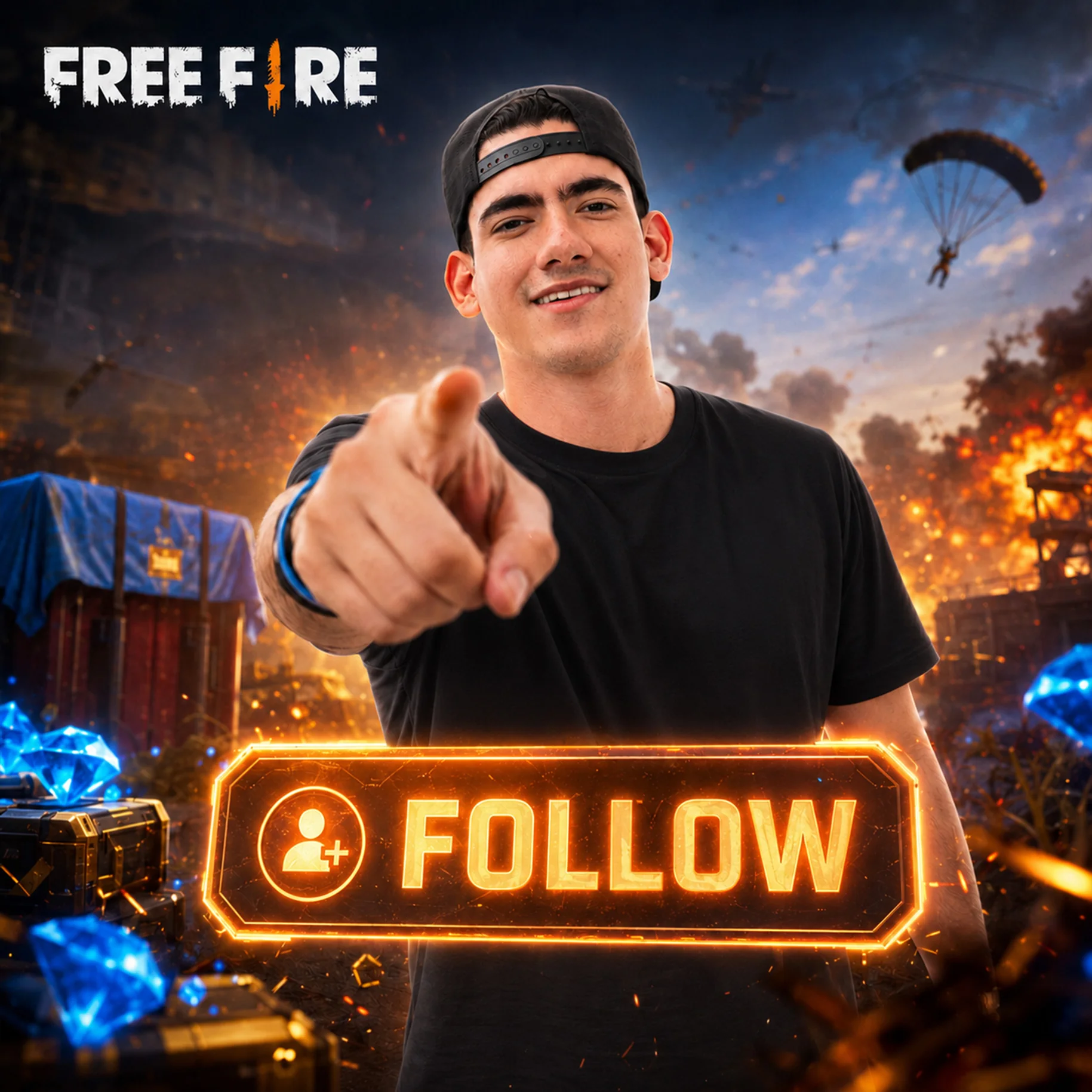 Agregarte de amigos en Free Fire