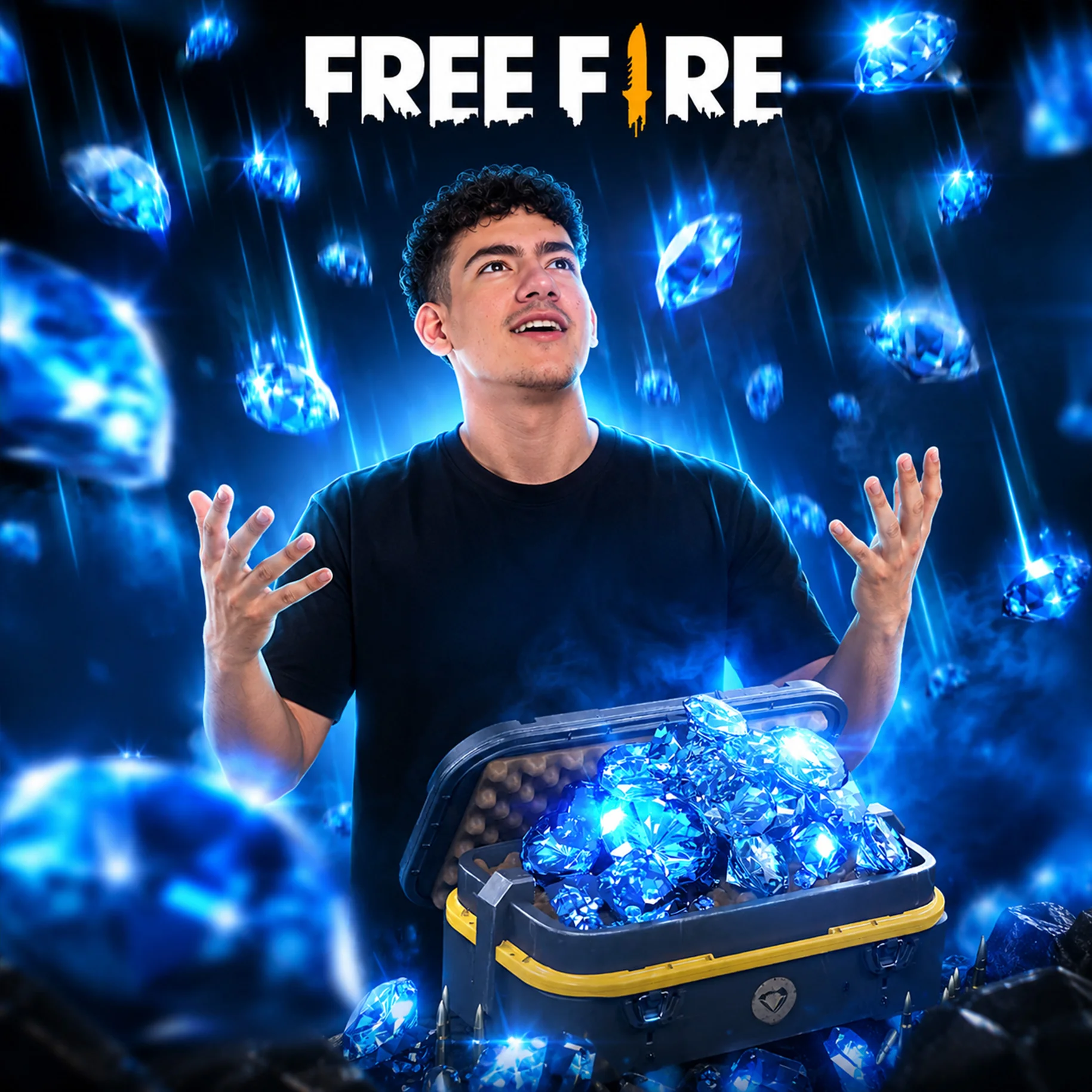 100,000 DIAMANTES FREE FIRE